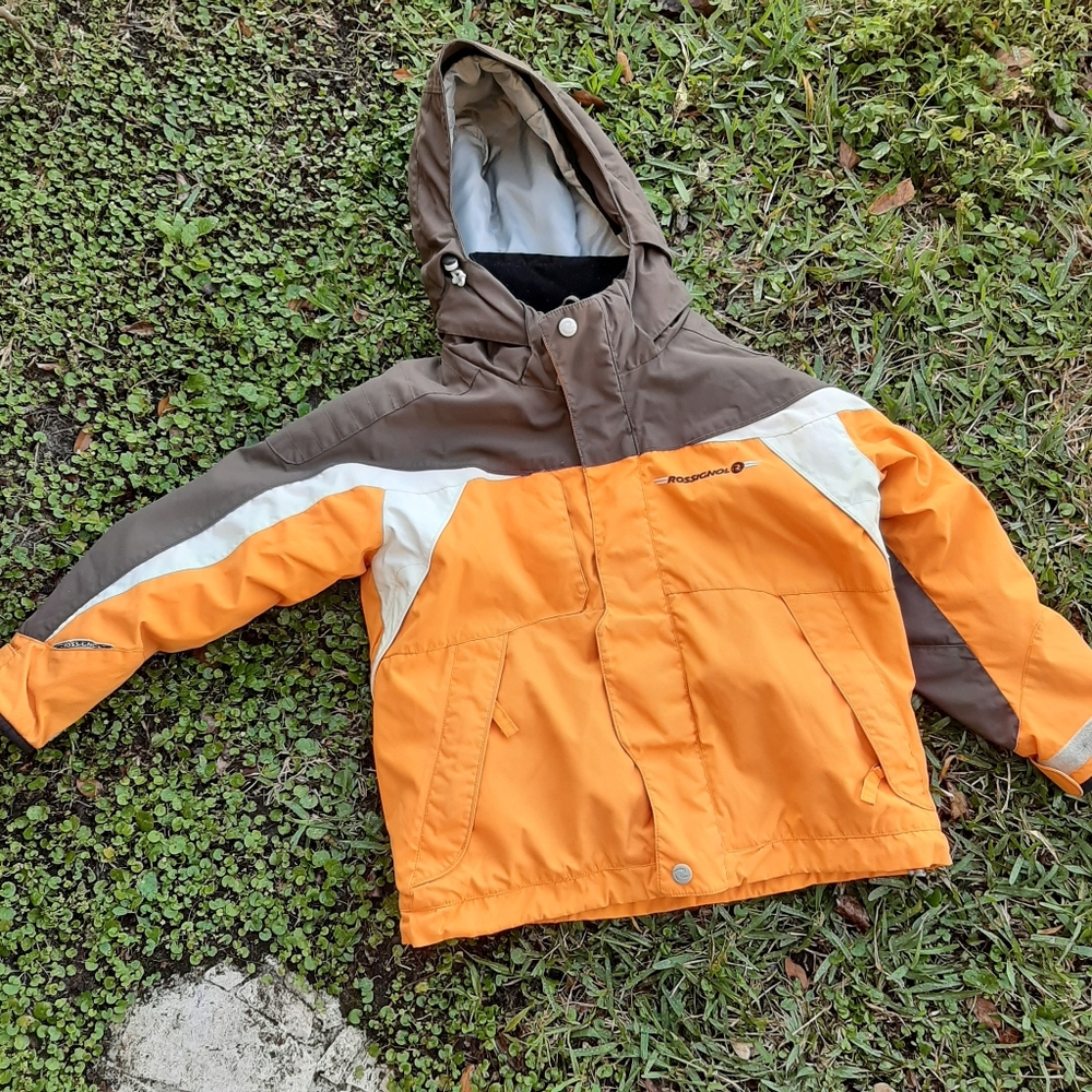 Rossignol Ski Coat Jacket Boy Girl 8 Hoodie